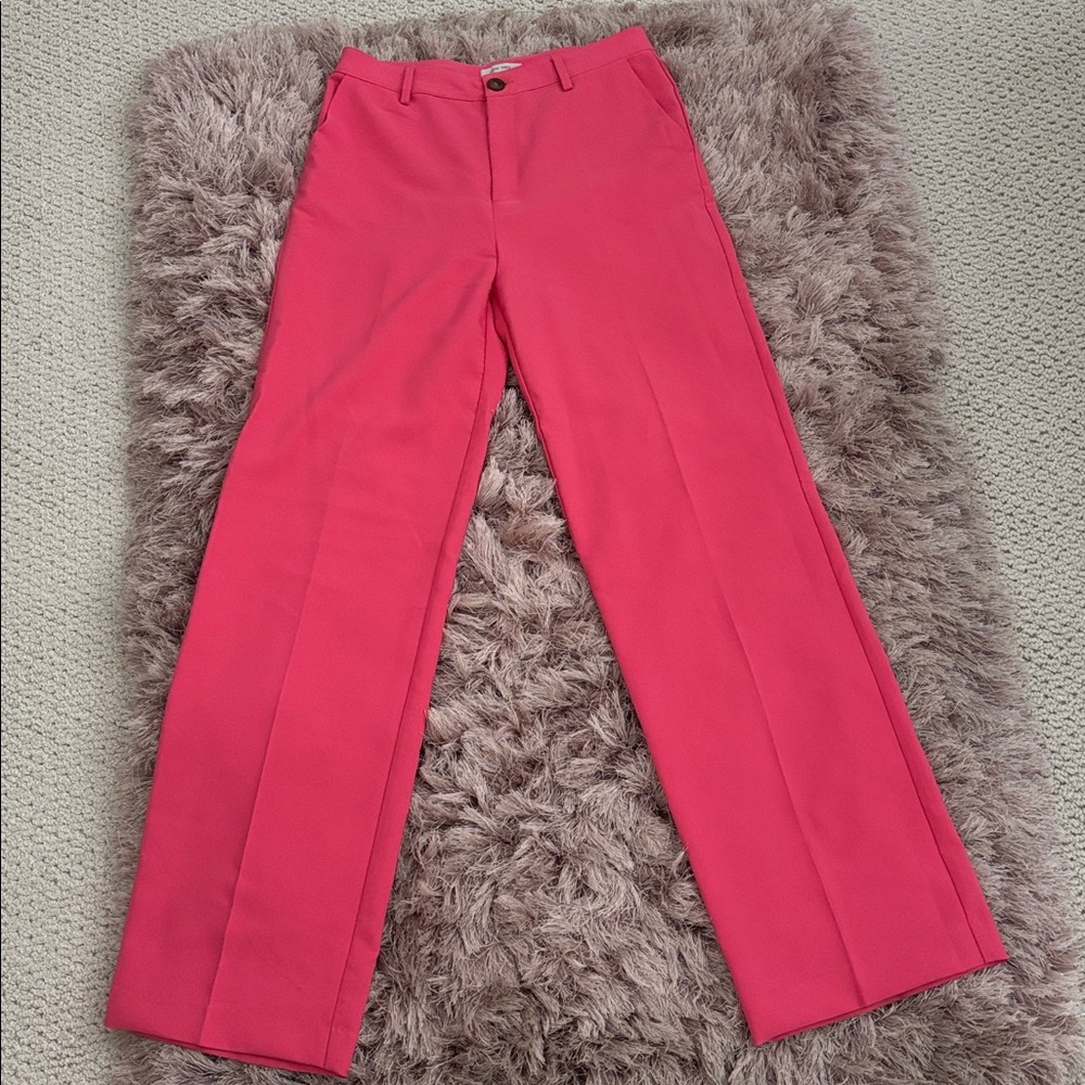 Love Tree Bold Pink women’s slacks. Size Medium